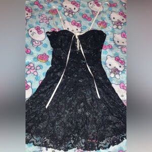 Coquette bow dress